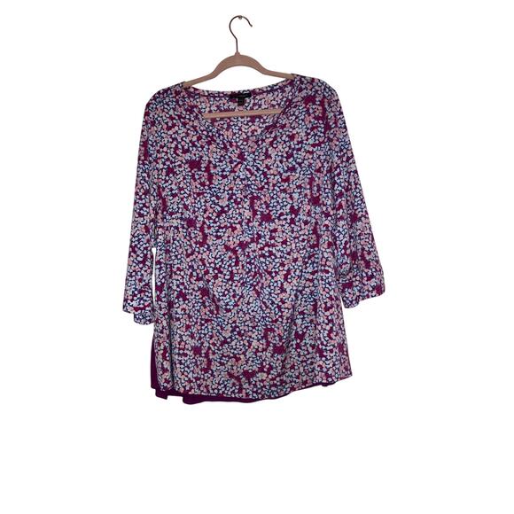 Lane Bryant Tops - 💥Lane Bryant factory abstract polka dot blouse size 14/16